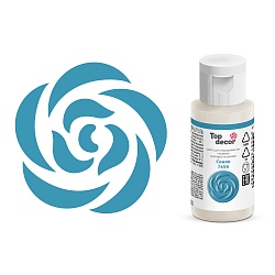 Краситель жирорастворимый "Топ Декор" Синий 25 гр