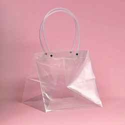 Пакет прозрачный 17*16*15 см с ручками