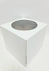 Коробка для торта 40 см*40 см*40 см с окном