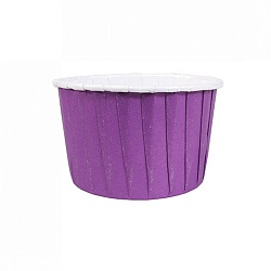 Капсулы капкейк 100 шт фиолетовый